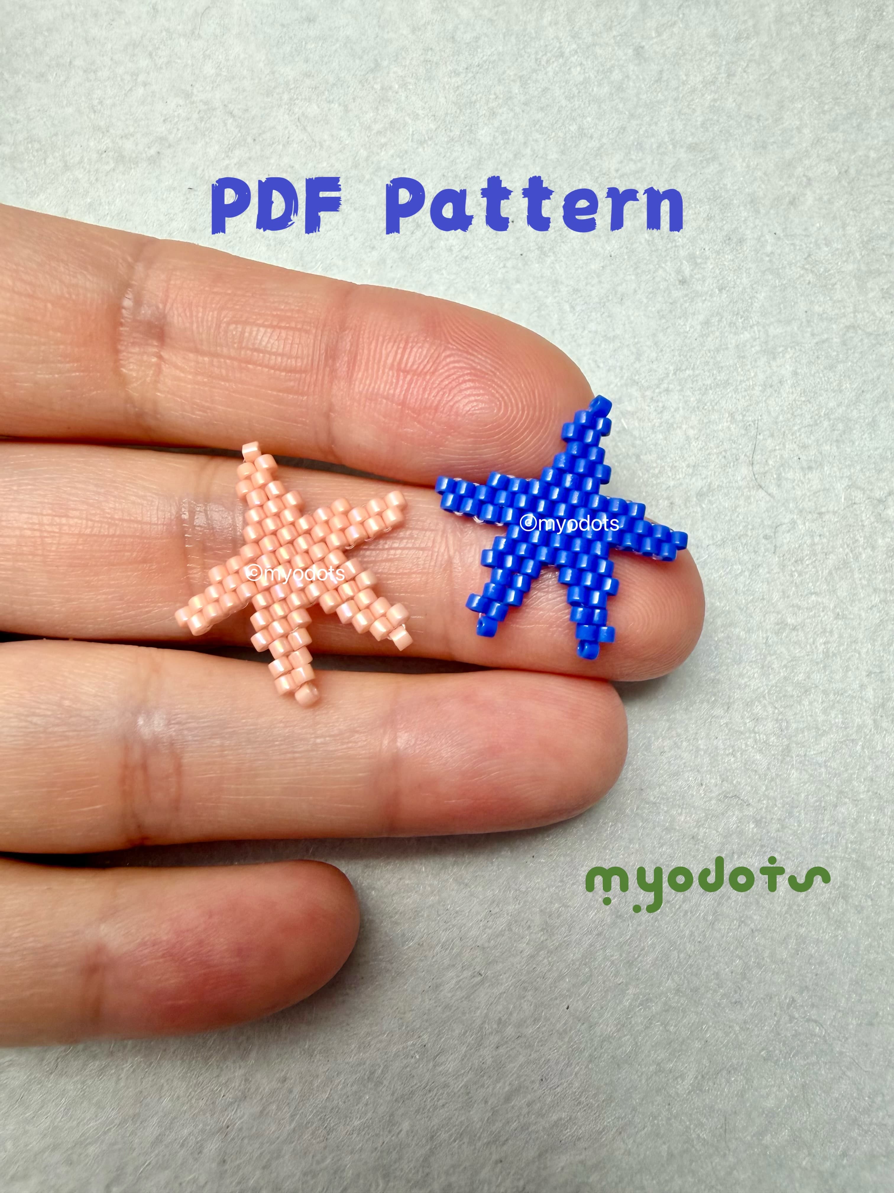 Big Starfish Beading Pattern